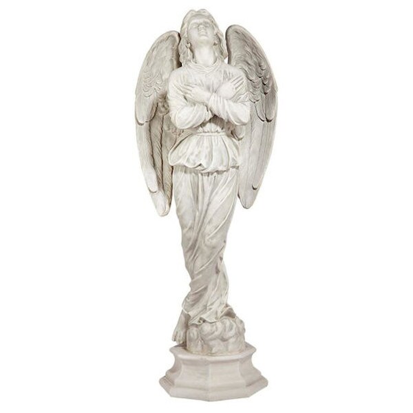 Angel Statue Looking Towards the Heavens Garden Memorial Statuary Art